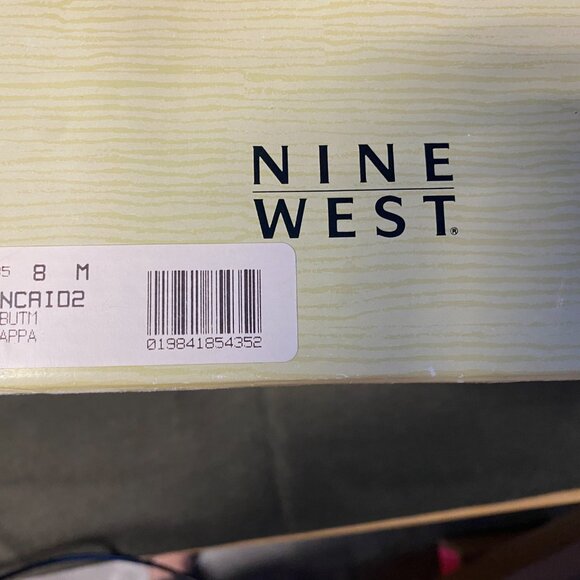 Nine West Two-toned Leather Wingtip Women's Sz 8 - Picture 6 of 7